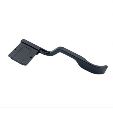 Imagem de SZZCNOX X-M5 Punho de polegar, empunhadura de descanso de polegar de metal com protetor de capa de sapata quente para câmera Fujifilm Fuji XM5, para manuseio estável e seguro, não afeta o uso de