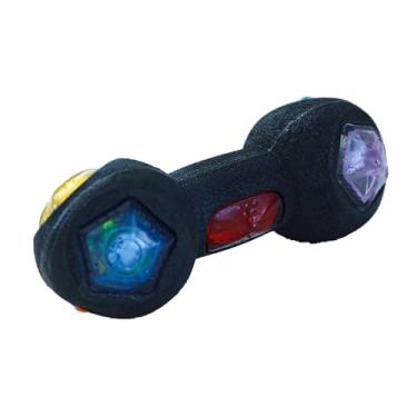 Imagem de Generic Bola de brinquedo para cães, treinamento interativo, mastigadores agressivos, presente para brincar, mastigar, a mordidas para gatos e cães, Haltere