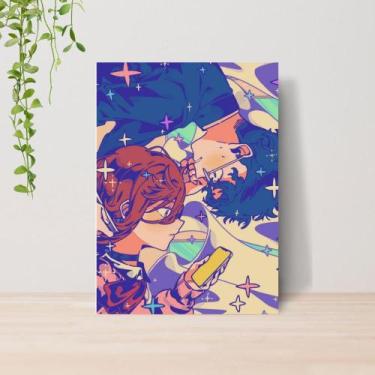 Imagem de Quadro Dan da Dan Anime A4  Placa MDF 06 - Lomi Art