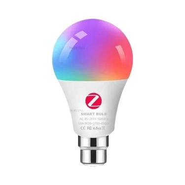 Imagem de Lâmpada LED Inteligente Zigbee 3.0 E27 B22 110V 220V RGBCW Controle Po