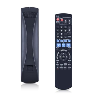 Imagem de Controle remoto de substituição N2QAYB000197 para gravador de DVD Panasonic DMR-EZ485V DMR-EZ48 DMR-EZ485 DMR-EZ485VK DMR-EZ48VK DMR-EZ37V DMR-EZ48V DMREZ485V DMREZ485 DMREZ48V DMREZ48V DMREZ48V