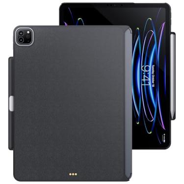 Imagem de Capa para iPad Pro com suporte para lápis, capa magnética fina compatível com teclado Magic e Smart Keyboard Folio (12,9 polegadas)