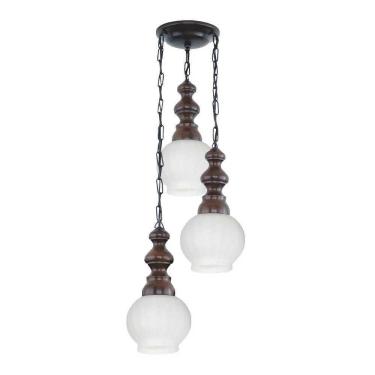 Imagem de Pendente Rústico Envelhecido 3 Lâmpadas 553E