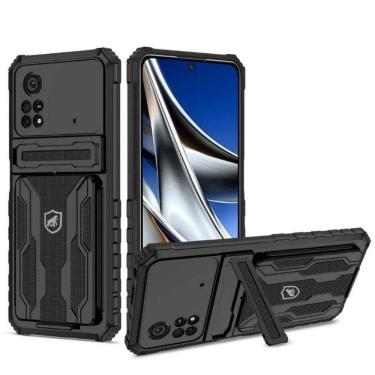 Imagem de Kit Snap Guardian - Clip + Braçadeira + Capa Para Xiaomi Poco X4 Pro 5g - Gshield