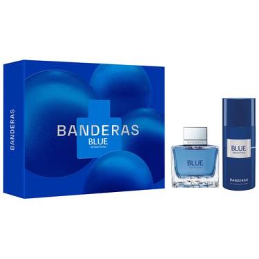 Imagem de Kit Perfume Masculino Banderas Blue Seduction 1 Eau de Toilette de 100
