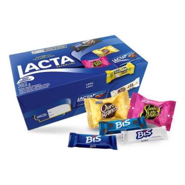 Imagem de Kit c/ 3 Lacta caixa de chocolate favoritos 250g