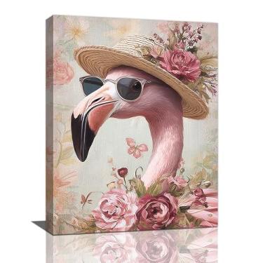 Imagem de Crekviy Arte de parede flamingo-2-3040