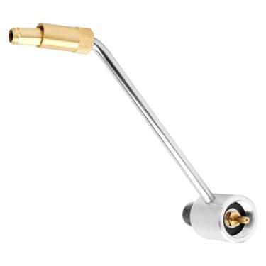 Imagem de Peça de substituição do regulador de pressão do fogão 5430 compatível com a maioria dos fogões e churrasqueiras Coleman e o regulador de fogão de acampamento Fold N Go mantém a pressão do gás propano