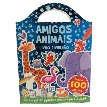 Imagem de Livro Diversão Amigos Animais