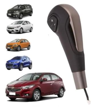 Imagem de Reparo Manopla Alavanca Câmbio Automático Compatível Com Onix Tracker Prisma Advantage Ltz (CINZA)
