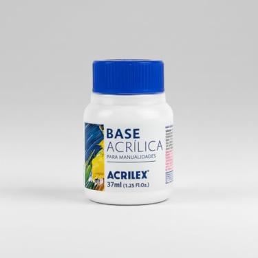 Imagem de Base Acrílica Acrilex 37ml Branco para Artesanato e Pintura – Preparação Profissional para Tela, MDF, Madeira, Gesso e Cerâmica A Base Acrílica Acrilex 37ml Branco é o produto ideal para quem busca qualidade e praticidade na preparação de superfícies antes da pintura. Indicada para artesanato, pintu