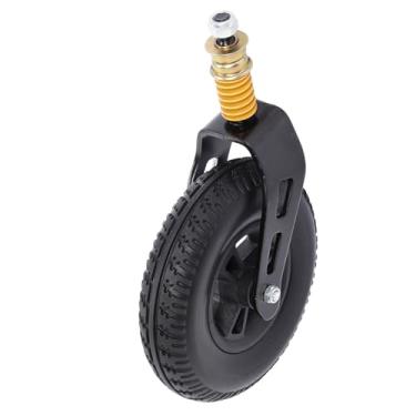 Imagem de KIMISS Rodízio Dianteiro Universal para Cadeira de Rodas de 8 Polegadas - Roda de Substituição Sólida para Cadeiras de, Andadores, Carrinhos de Compras e Scooters - Estabilidade Aprimorada e