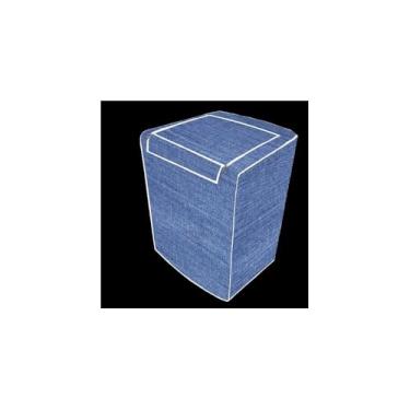 Imagem de Capa para Máquina de Lavar, PVC e Polipropileno, Compatível com Consul Maré 7,5kg, Brastemp 5-9kg, Electrolux 7-10kg, 60x89x60cm