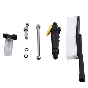 Imagem de aqxreight Varinha de Lavadora de Alta Pressão G3/4 Com Bico de Escova Varinha de Lavadora de Alta Pressão Flexível para Lavagem de Carro Mais Combinações de Alumínio que Os Entusiastas do Regador e