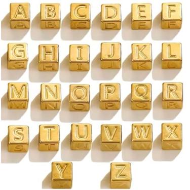 Imagem de ￼A-Z Berloque Letras em Aço Inox para Pulseiras (L)