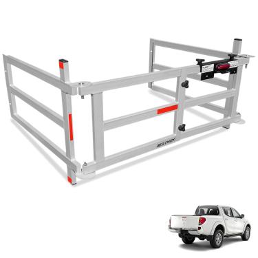 Imagem de Extensor De Caçamba L200 Triton 2008 a 2018 Dobravel EDD Prata