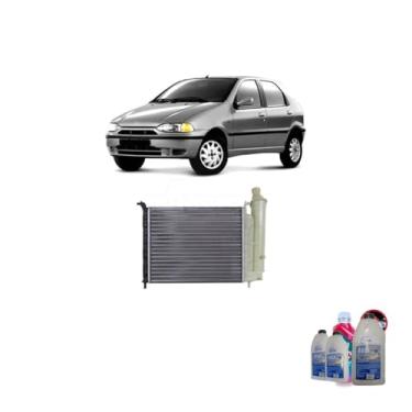 Imagem de Kit Radiador Palio 1.0 96> Aditivo Rosa Pronto Uso Água Desmineralizada