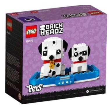 Imagem de 40479 Dalmatian and Puppy Brickheadz (Retired) (Certified Complete)