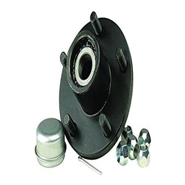 Imagem de CE Smith Kit de cubo de reboque 13511 com pino de 13 x 4 1/2, cônico de 3,5 a 3,8 cm - peças de substituição e acessórios para seu barco de esqui, barco de pesca ou reboque de veleiro, bege