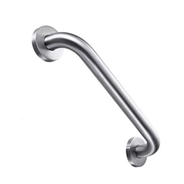Imagem de uhyOHF Barras de apoio para banheiro, apoio de braço de segurança para chuveiro de 50 cm, idosos, mulheres grávidas, alças antiderrapantes de aço inoxidável 304 para deficientes, vaso sanitário