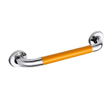 Imagem de Corrimão de banheiro de aço inoxidável 304/toalheiro reto montado na parede/com alça antiderrapante para banheiro