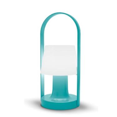 Imagem de Luminária Abajur Portátil a Bateria Led Integrado 1,5W 2700K Dimerizável Modelo Puppy Verde Pix Iluminação