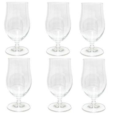 Imagem de Cj 6 tacas de cerveja cristal ecologico essence 380ml - Wellmix