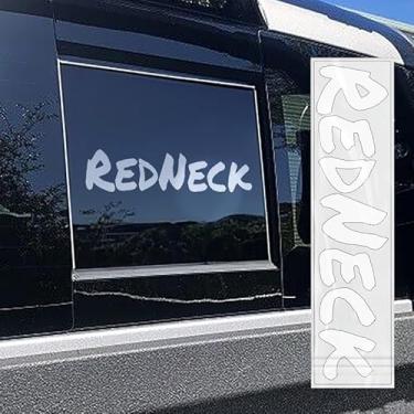 Imagem de Adesivo de janela de carro para homens, 1 peça de decalque vermelho branco compatível com Ram TRX, carro, capacetes, motocicletas e bicicleta da Bright Knight