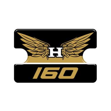 Imagem de Adesivo Protetor Resinado Burrinho De Freio Cg 160 Start ,fan,titan E Cargo Bege Bege 1