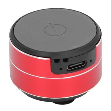 Imagem de Generic Alto-falante, 3W 4Ω 5V Alto-falante de Som de Condução óssea Portátil Versátil Resistente à água Liga de Alumínio Com Ventosa para Azulejos de Parede Trilhos de Metal (vermelho)