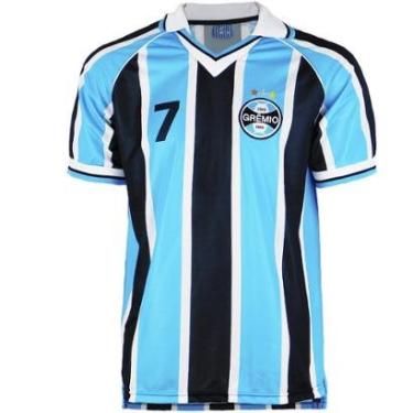 Imagem de Camisa Grêmio Retrô 2001 Masculina-Masculino