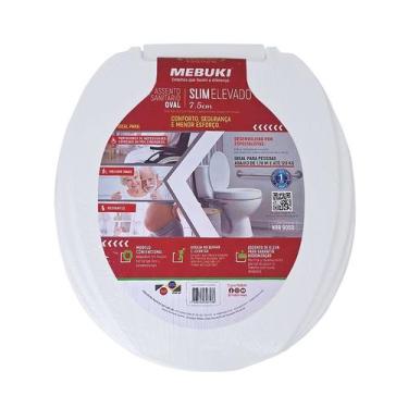 Imagem de Assento Slim Elevado 7,5cm Com Tampa Mebuki