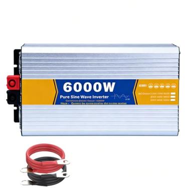 Imagem de 24V to 220V,Inversor de Energia de Onda Senoidal Pura 3000 Watts 12V 24V 48V 60V DC para 110V 220V AC, Pico de 6000W, para Eletrodomésticos