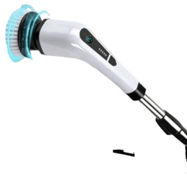 Imagem de Escova De Limpeza Elétric Ajustável Janela Banheiro e Cozinha Ferramenta 3 em 1 Recarregável (9 EM 1 Porta Detergente)