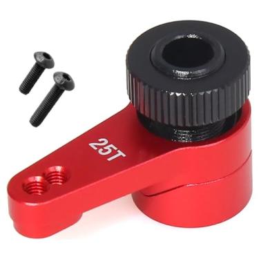 Imagem de Aluminum 25T Servo Arm Servo Saver Set Upgrade Parts for Axial 1/10 RBX10 SCX10 90046 Capra 1.9 UTB LOSI 1/8 LMT Solid AXLE 4WD Monster Truck LOS04022 RC Car