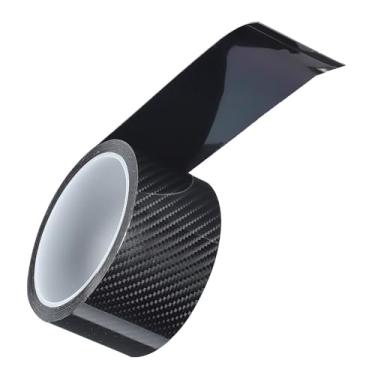 Imagem de SPYMINNPOO Adesivo Anti-riscos Durável de Fibra de Carbono para Proteção de Borda da Porta do Carro, Fácil de Instalar, 1,2 "x 9,8 Pés, para a Maioria Dos Carros, Caminhões, SUVs (#2)