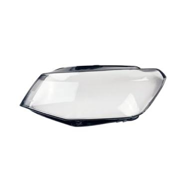 Imagem de Compatível com vw caddy 2016 2017 2018 capa do farol dianteiro transparente abajur pc anti rachamento lente escudo(Left)