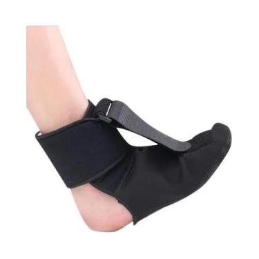 Imagem de Órtese Noturna Ajustável Para Fascite Plantar Com Almofada De Espuma, 