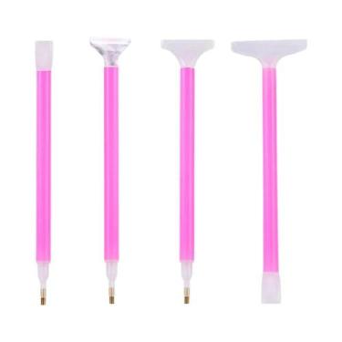 Imagem de Kit De Pintura Em Diamante 5D Com Caneta De Bordado, Fita Adesiva, Pin