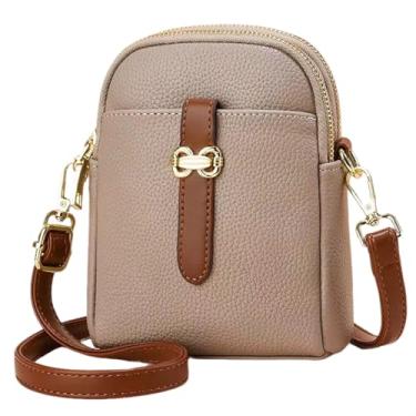 Imagem de Pochete de couro para mulheres e homens, bolsa tiracolo moderna, bolsa de viagem, Bolsa de ombro - 4