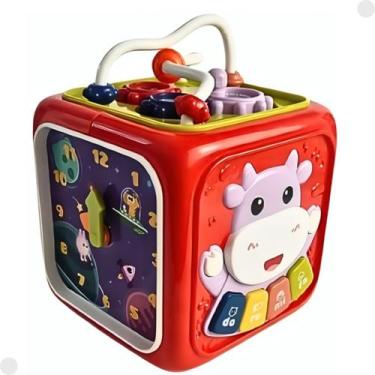 Imagem de Cubo de Atividades 6 em1 Educativo C/ Sons e Luzes CBS0330A - Castela