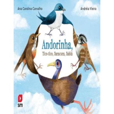 Imagem de Livro - Andorinha, Tico-Tico, Saracura, Sabia, 1, 20.5 x 27.7