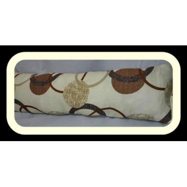 Imagem de Travesseiro De Corpo Xuxão C/ Ziper Geometrico 1,35M X 0,40CMTecido C/