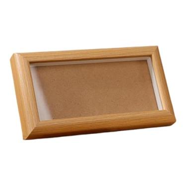 Imagem de Generic Porta-retratos, expositor de cartões, prático, para obras de arte, suporte para cartões de caligrafia, porta-retratos para armário, quarto, Segure 3 Cartas