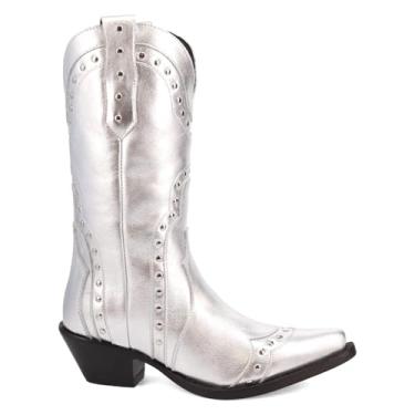 Imagem de Dingo Bota feminina Sweet Treat Western, Prata, 36