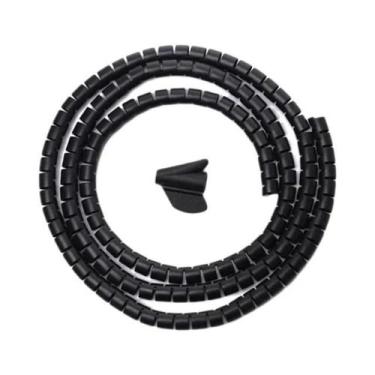 Imagem de Organizador De Cabos Flexível Para Mesa, Enrolador De Fios Para Escrit