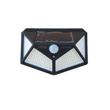 Imagem de Luminaria arandela LED com carregamento solar sensor de movimento - Lu
