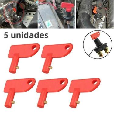 Imagem de Chave De Reserva Para Interruptor Isolador De Bateria Em Plástico ABS 