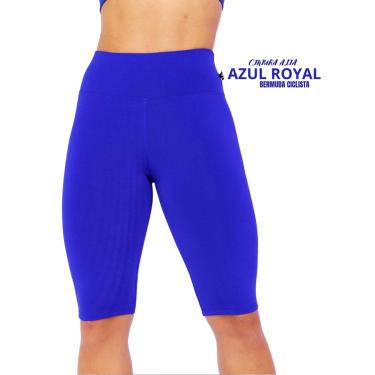 Imagem de Bermudas Fitness Suplex Feminina Cintura Alta Academia Pronta Entrega-Feminino