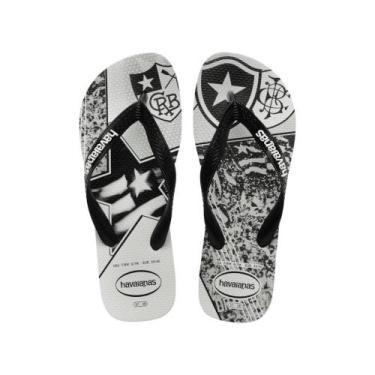 Imagem de Chinelo Havaianas Top Botafogo Oficial Times Original Unissex Infantil